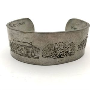 Pewter Bracelet of MS Gulf Coast for Martin Miazza